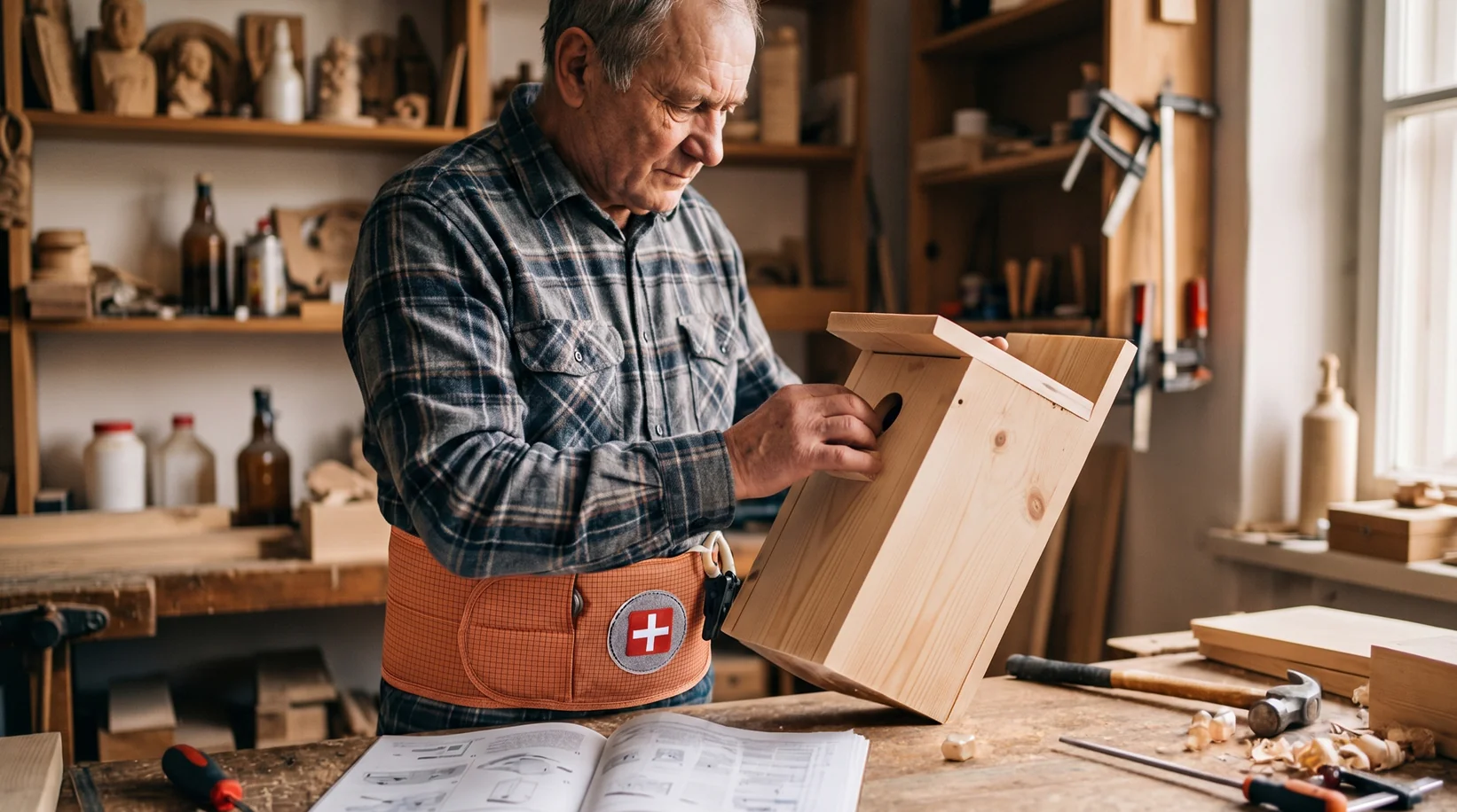 Andrzej w warsztacie